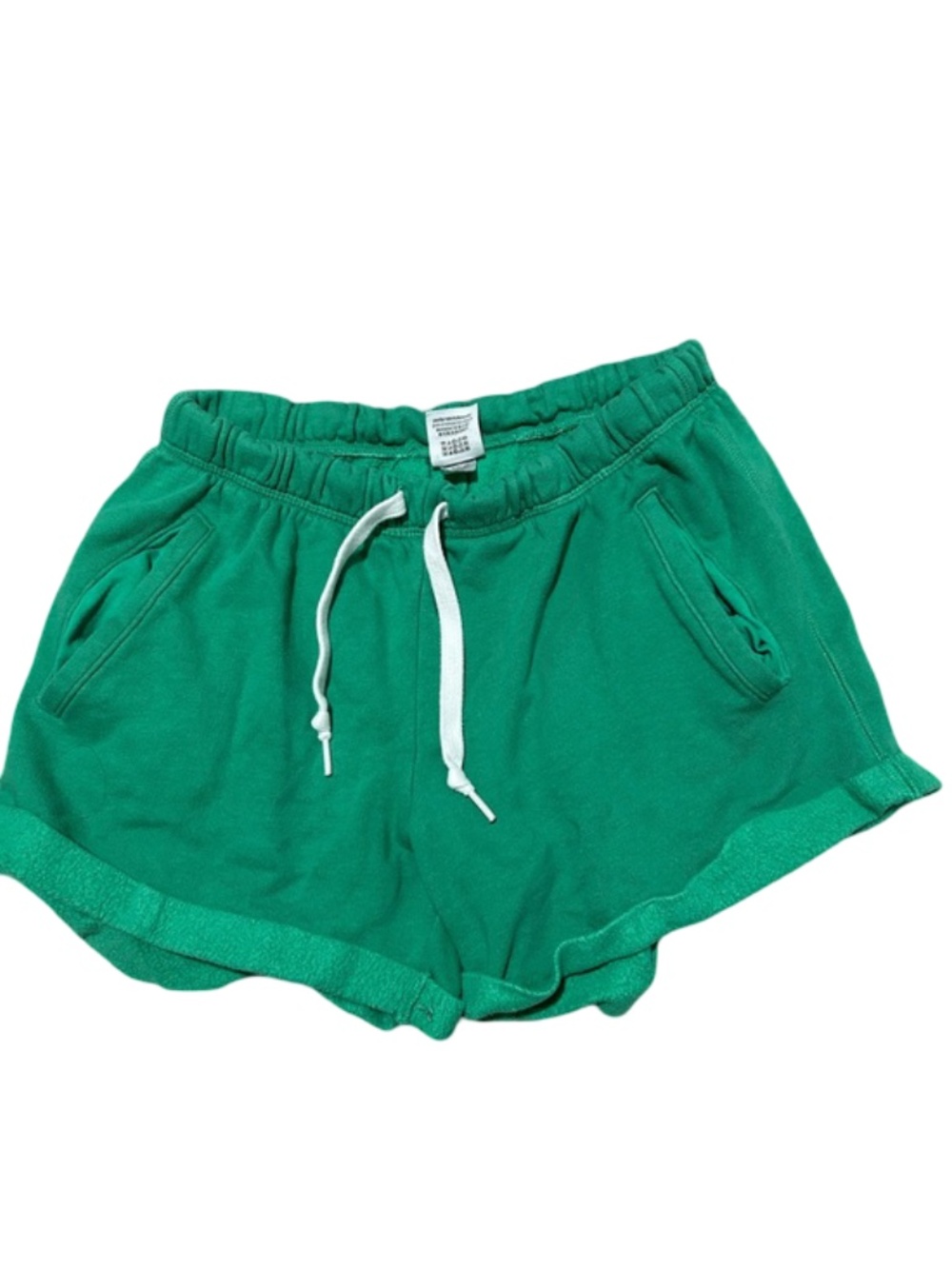 PINK Victoria's Secret Medium Green Comfy Shorts